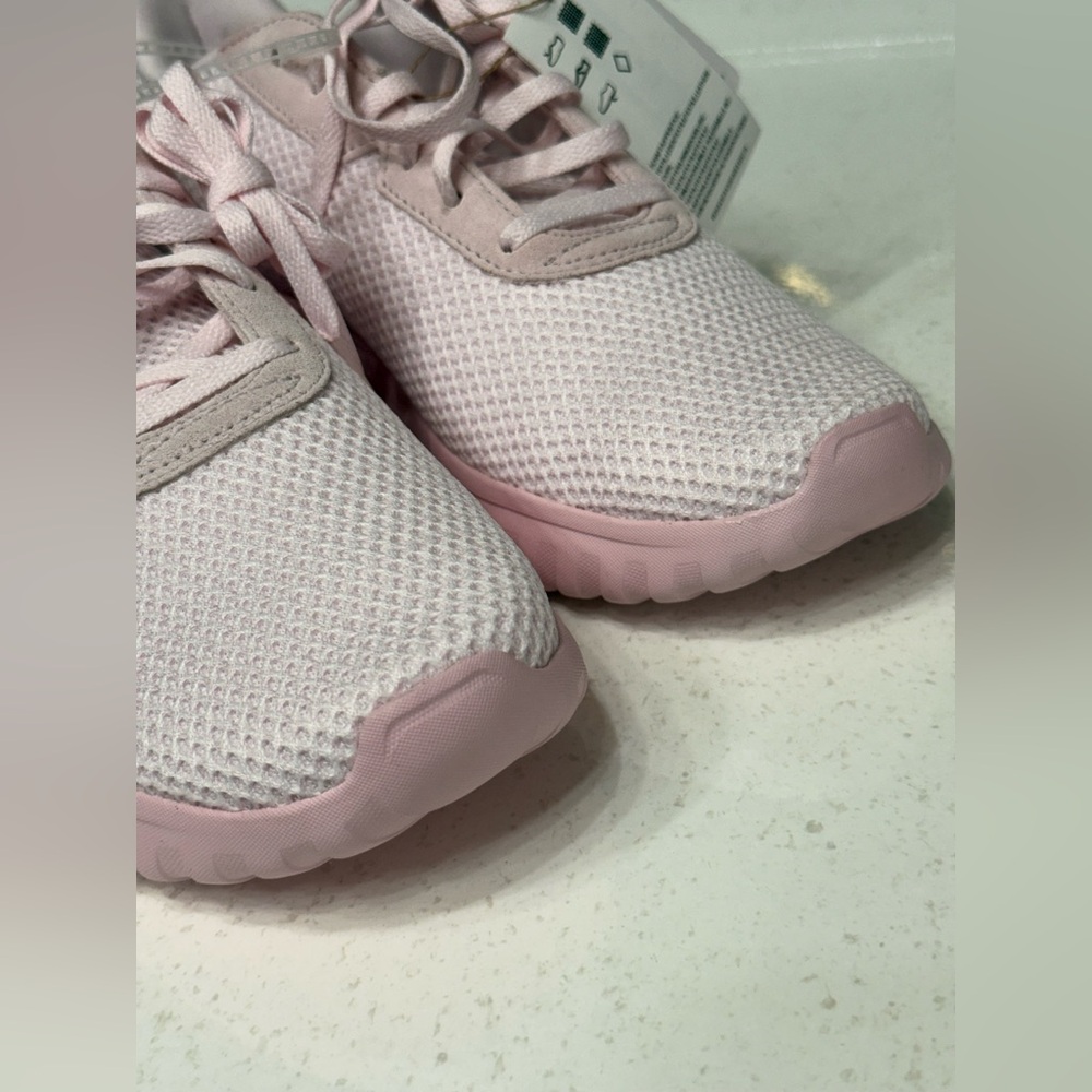Adidas Kaptir Base Sneakers – Women’s Size 9.5 – Blush Pink - Picture 6 of 7